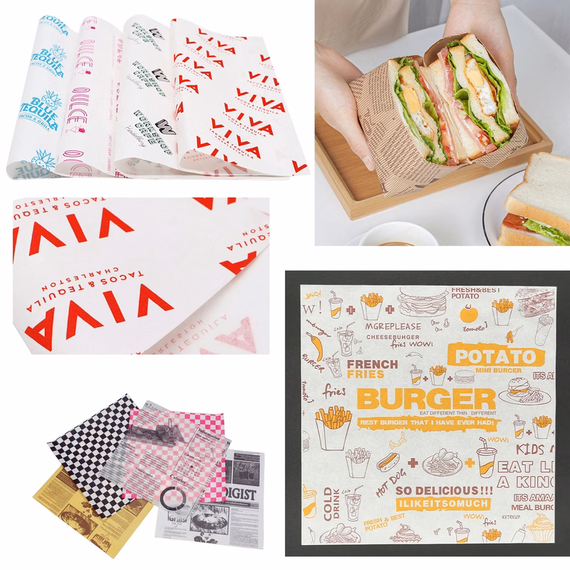 Sandwich Wrapping Paper