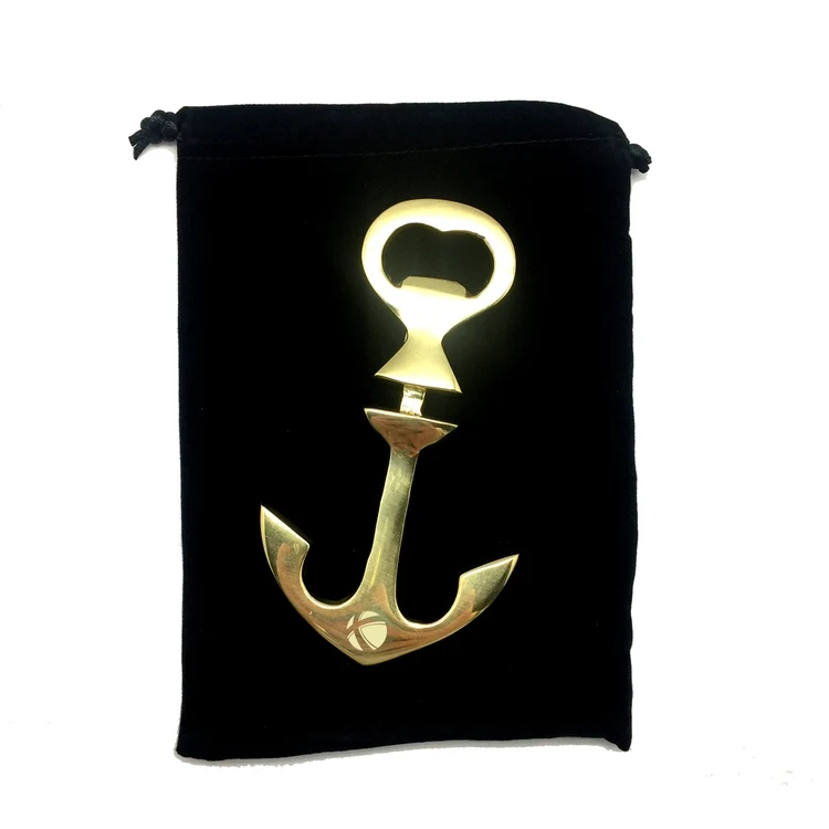 Brass Anchor Bottle Opener 1