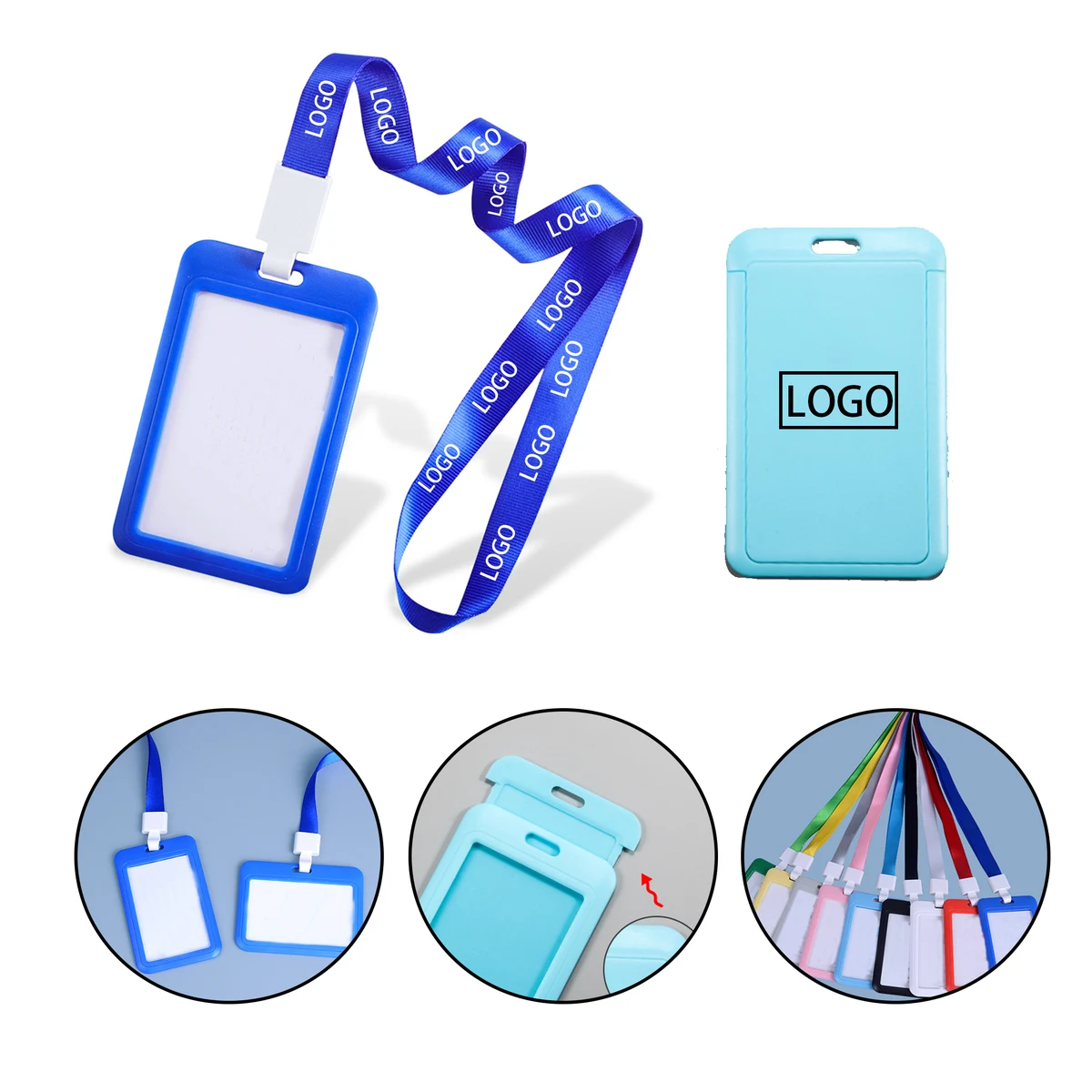 ID Card Holder Lanyard 1