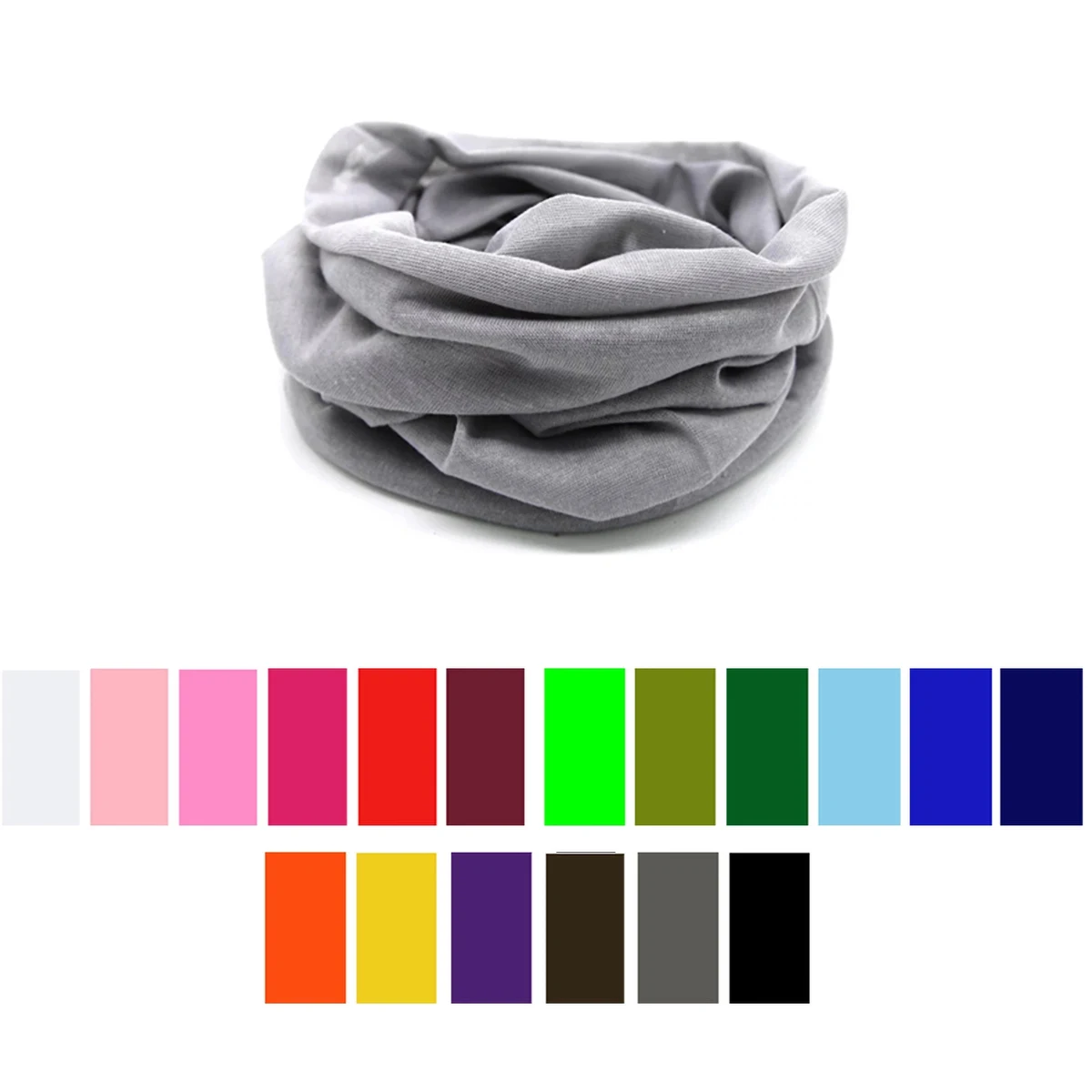 Seamless Neck Gaiter Head Scarf 1