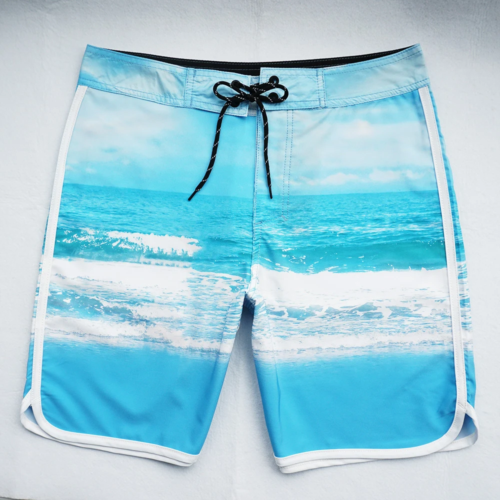 Dye Sublimation Drawstring Beach Shorts 1