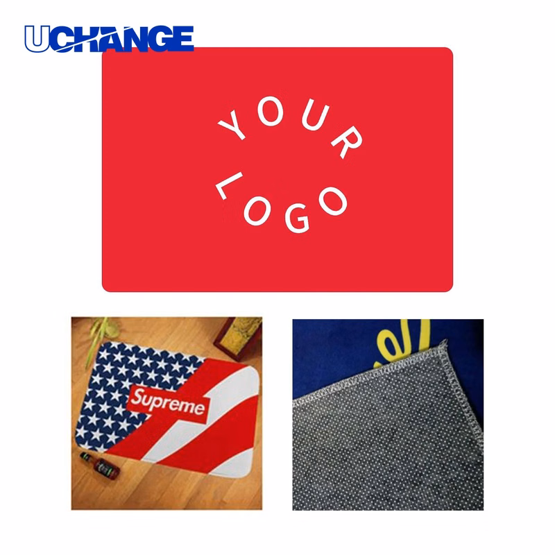 Polyester Welcome Mat with Full Color Decoration for Entryways