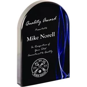 Blue Vapor Arch Acrylic Awards 1