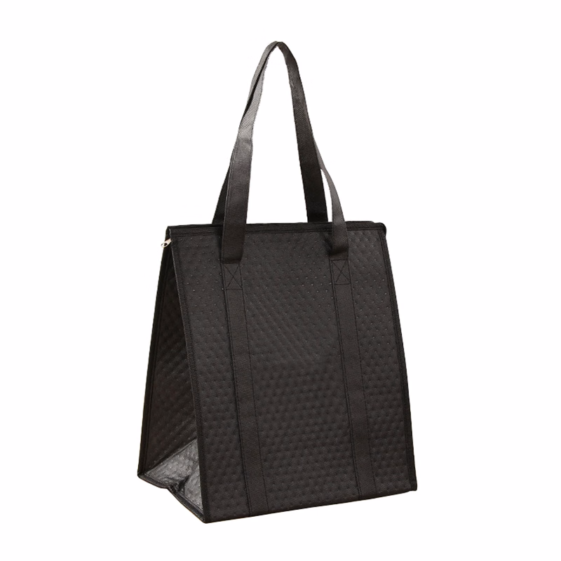 Non-woven Zipper Cooler Tote Bag