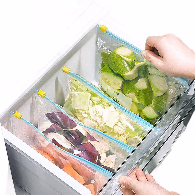 Large Slider Food Storage Bags (Reusable & Airtight)