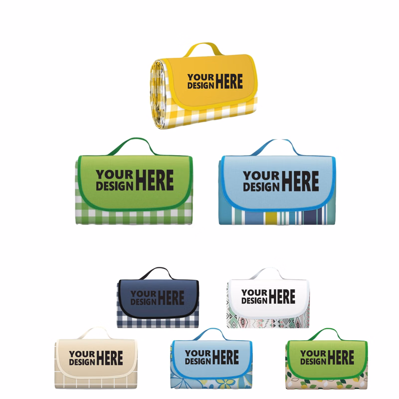 Seaside Camping Multi-Color Customizable Picnic Mat