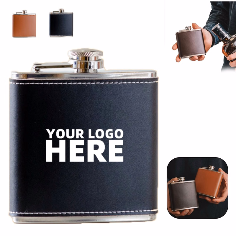 Leather Hip Flask