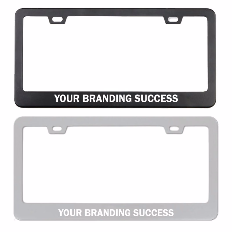 Personalized Aluminum Alloy License Plate Frames