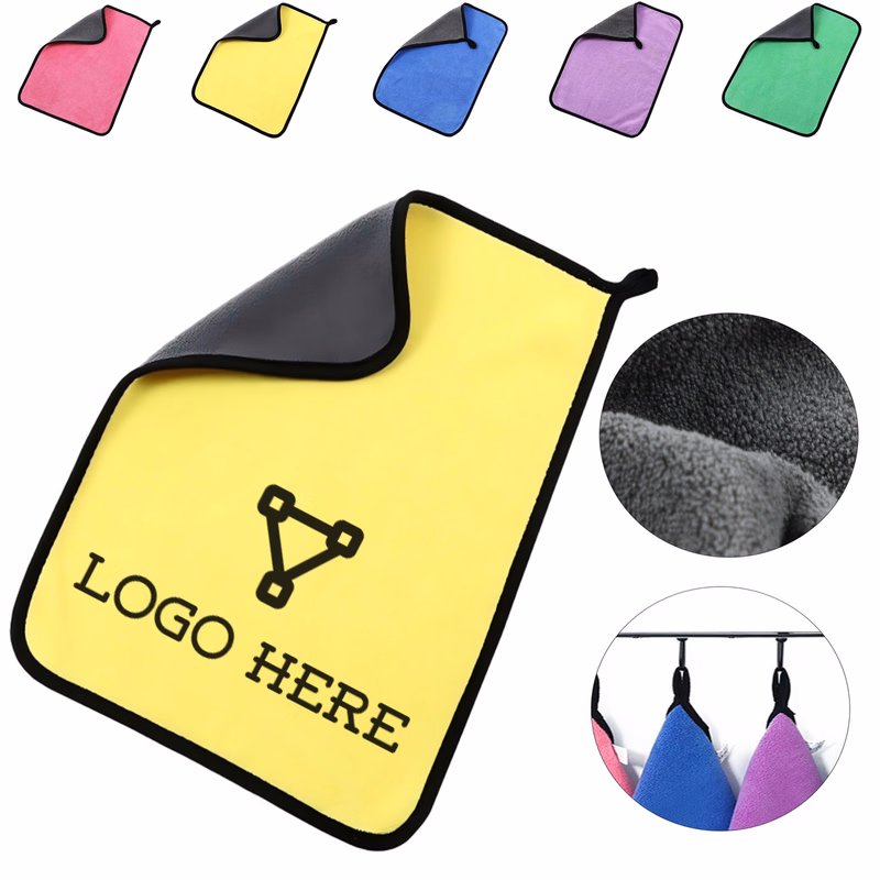 Dual Sided Microfiber Car Towel