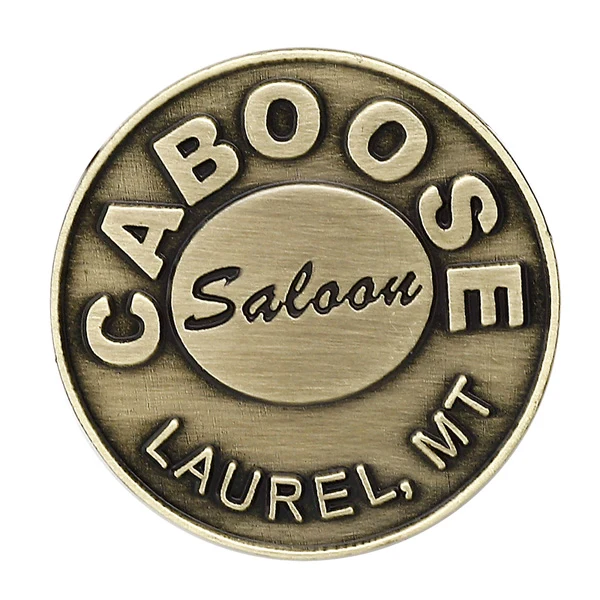 Custom Ball Marker Antique Metal Finish 1