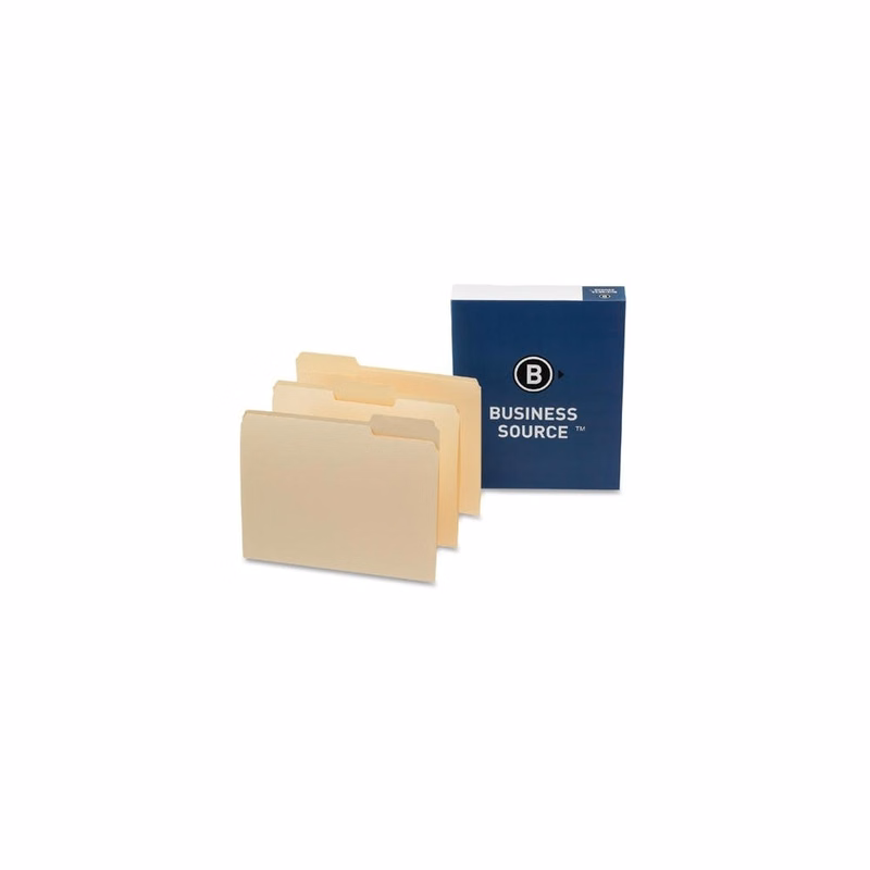 Manila File Folders - 100 Pack 0.75" Expansion Recycled