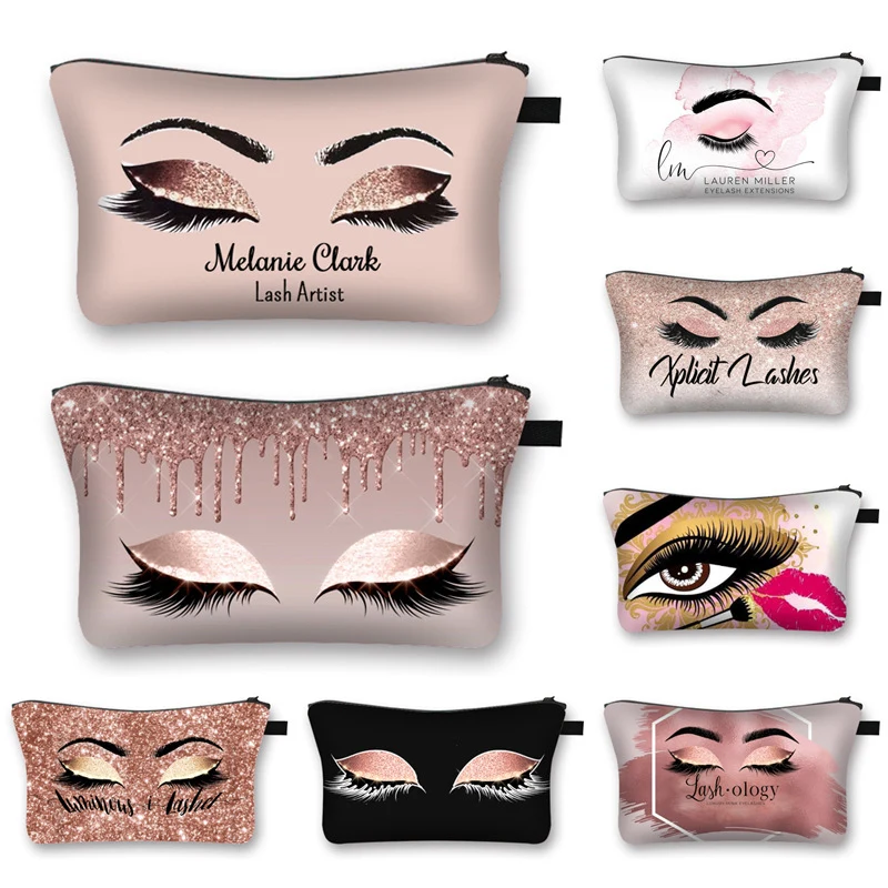 Printed Polyester Makeup Bag Fashion 1