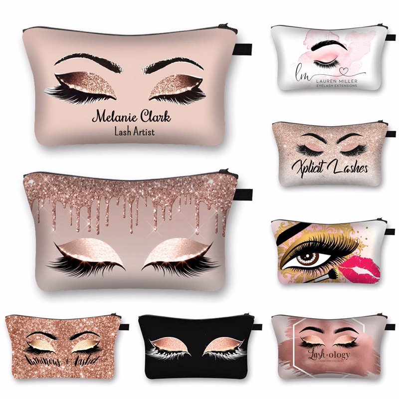 Printed Polyester Makeup Bag Fashion