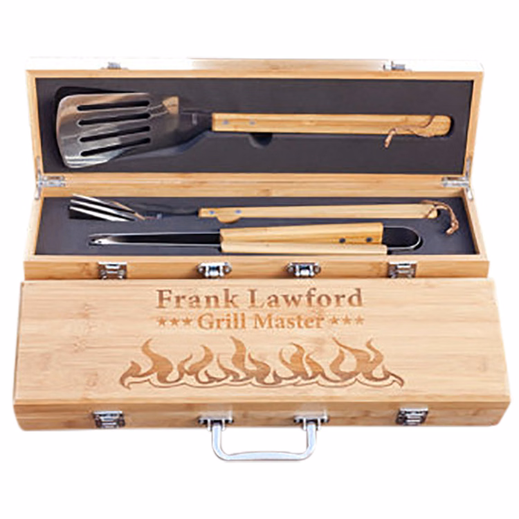 Bamboo BBQ Set