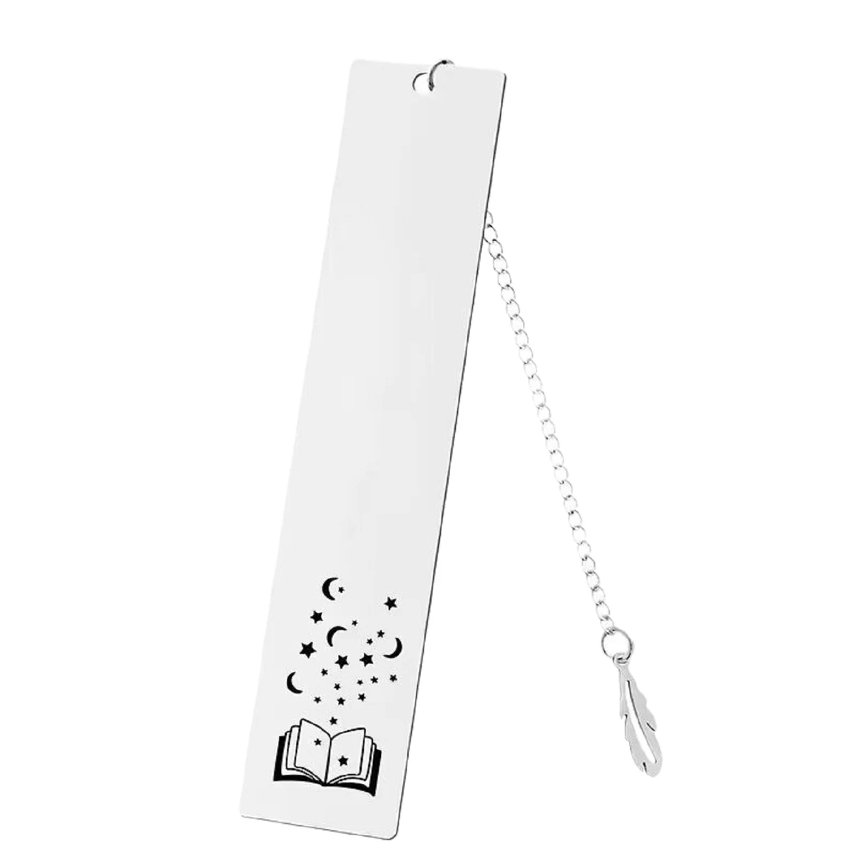 Metallic Stainless Steel Bookmark 1