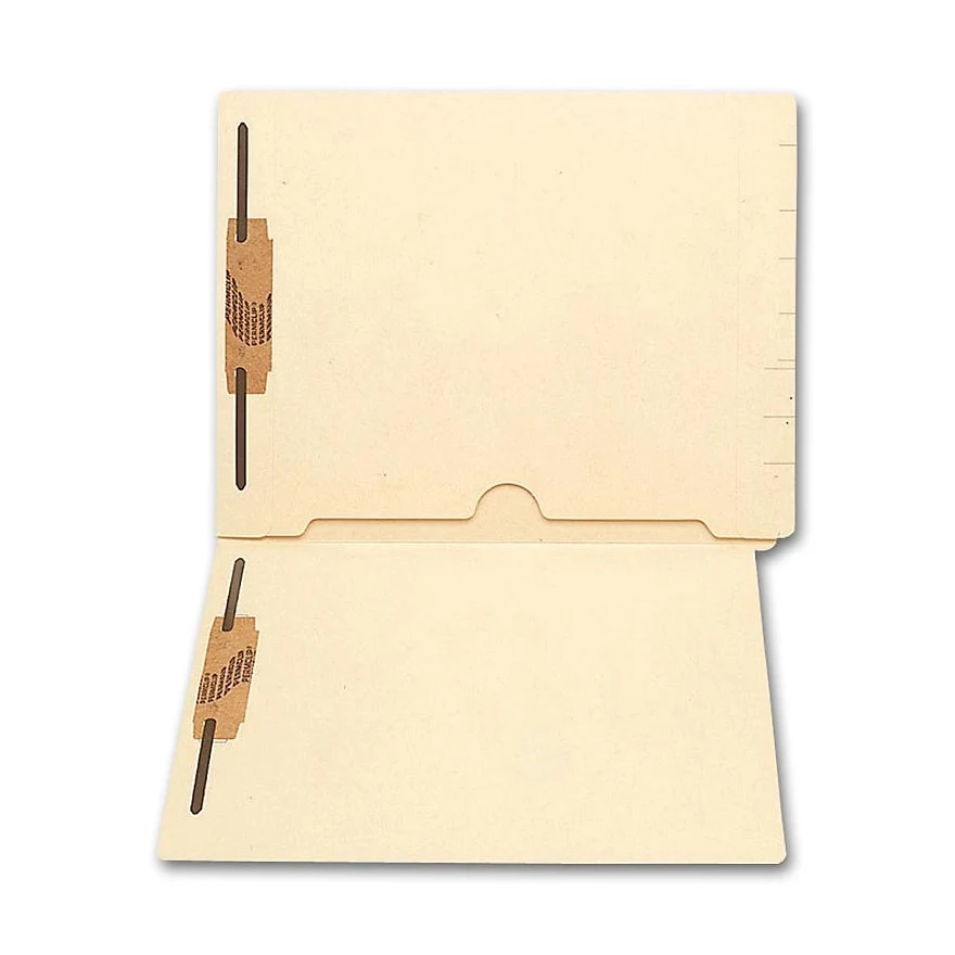 File Folder, End Tab Full Pocket Manila, Two Fasteners 1