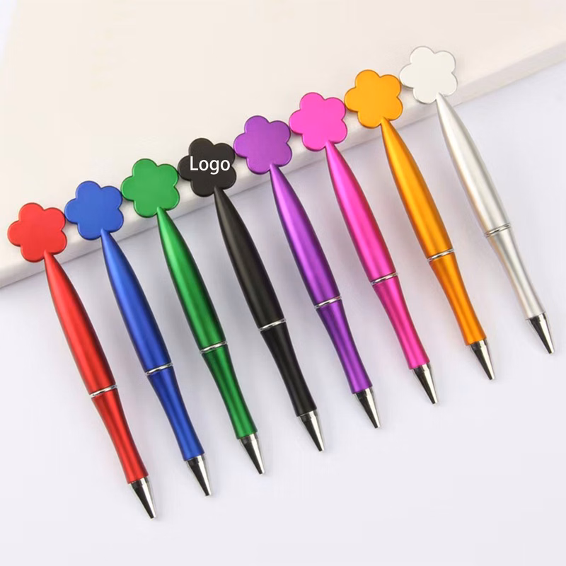 Floral Elegance Lightweight Ballpoint Pen for Everyday Use