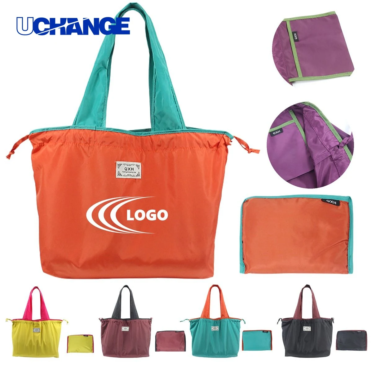 Collapsible Carry Tote with Ergonomic Handles 1