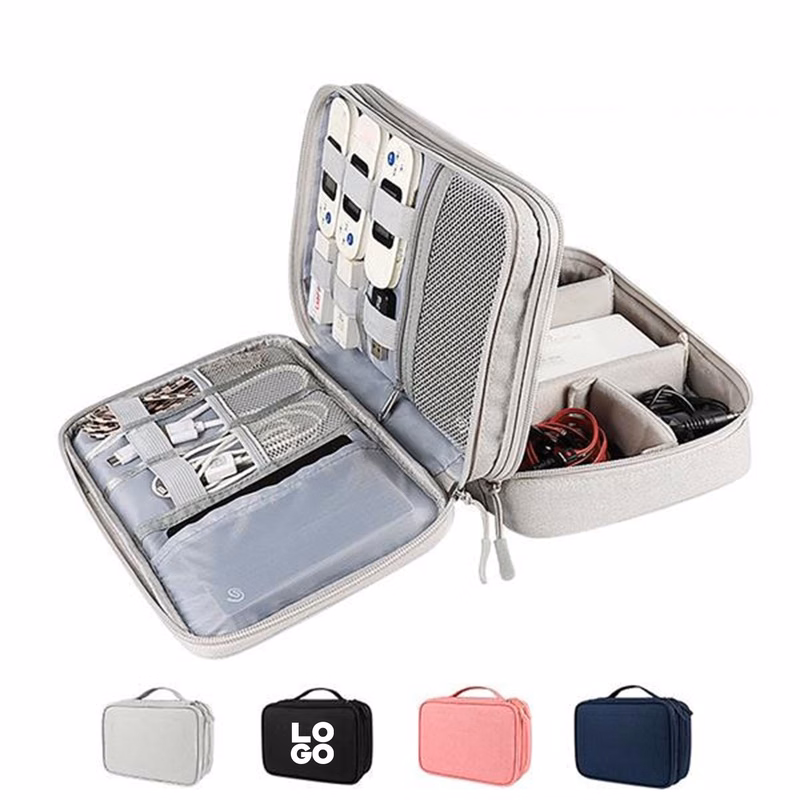 Portable Electronics Travel Organizer