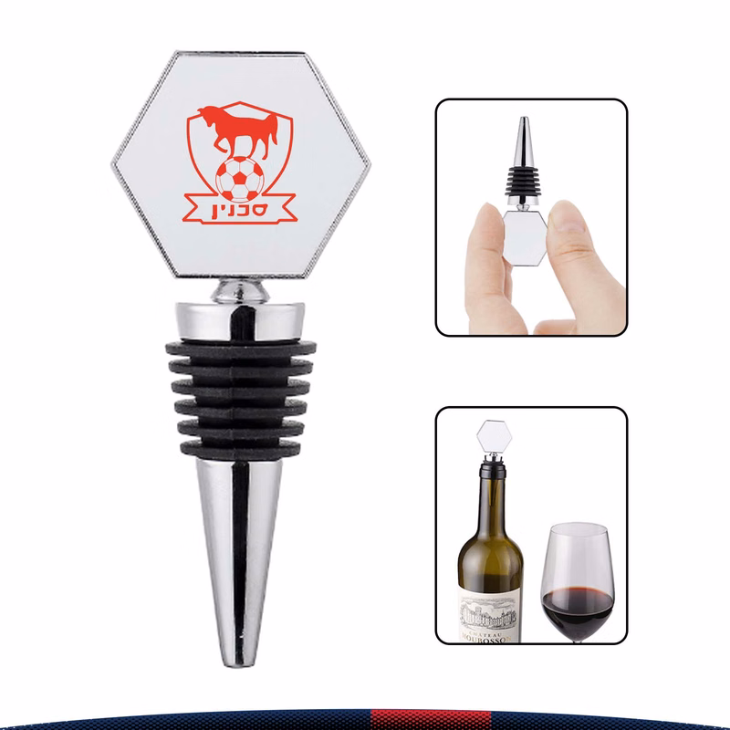 Hexagon-shaped Head Wine Stopper