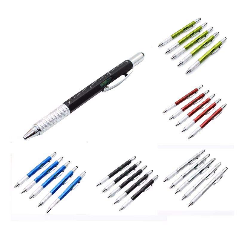 Practical 6 in 1 Functional Pen