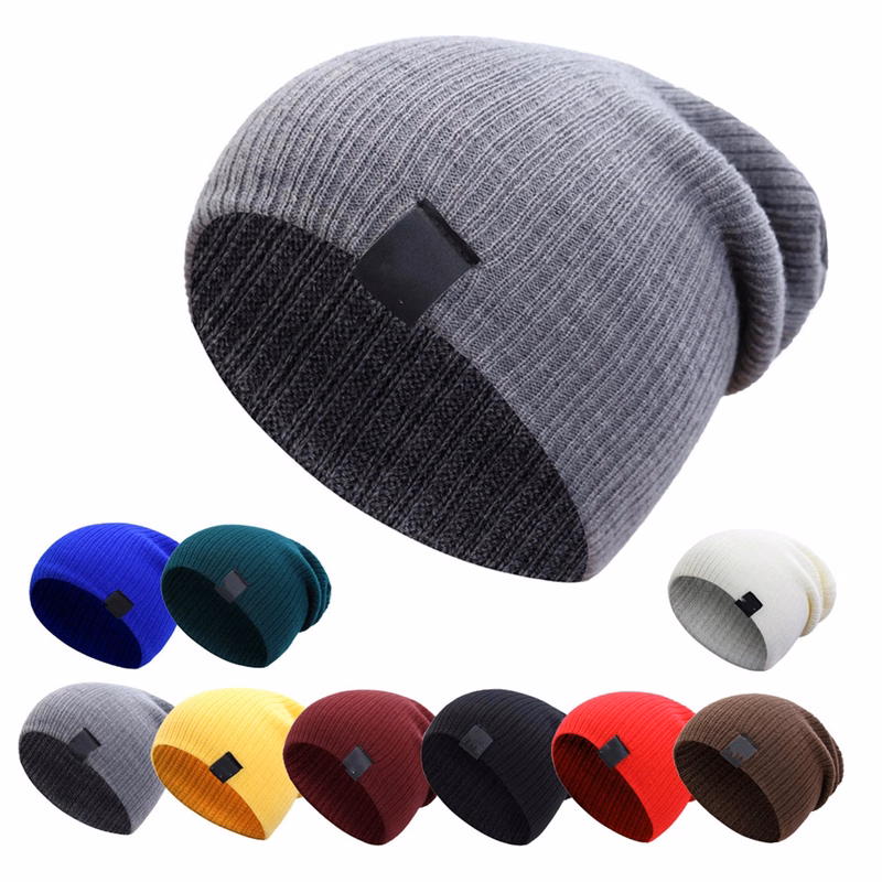 Autumn and winter knitted hat