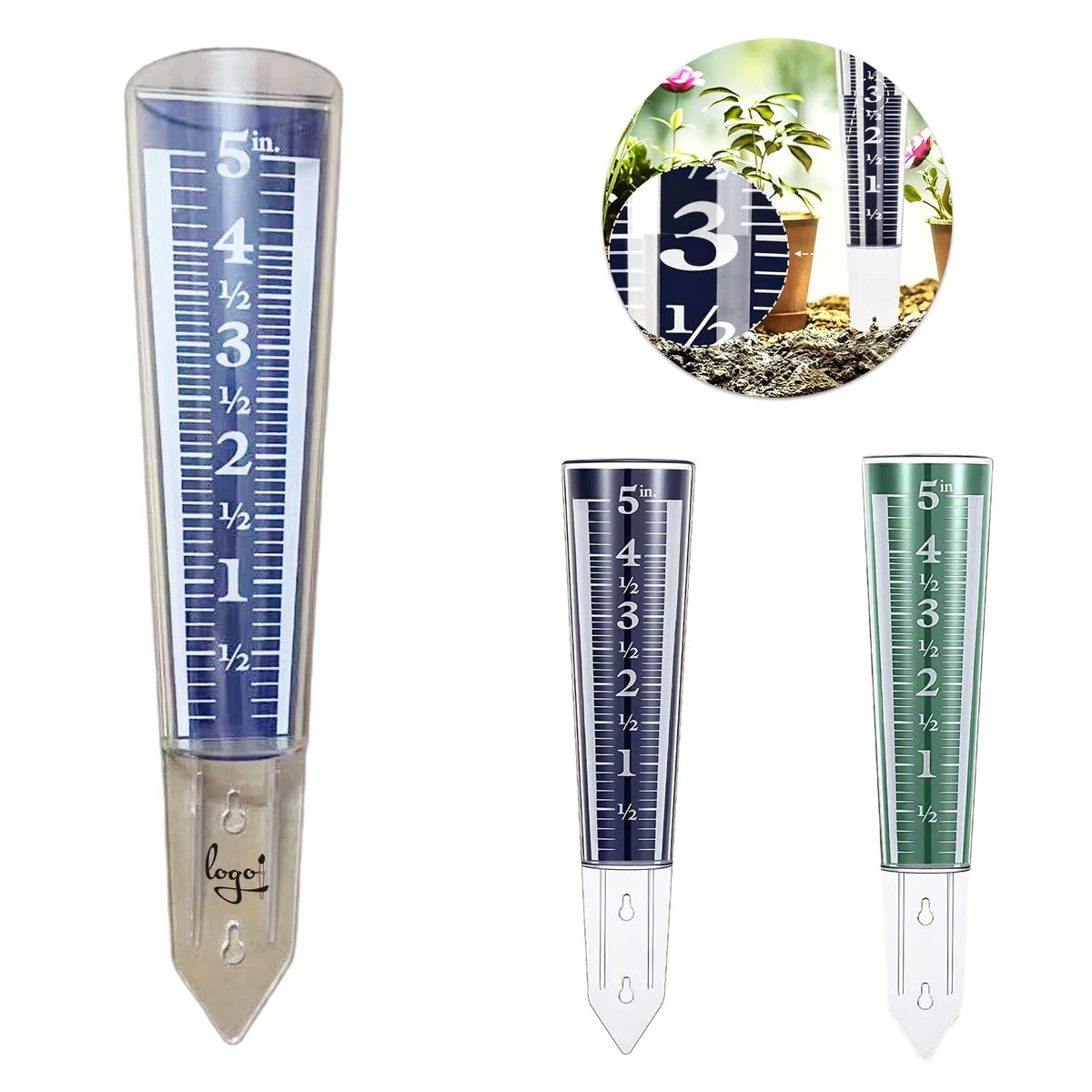 5 Inch Capacity Rain Gauge 1