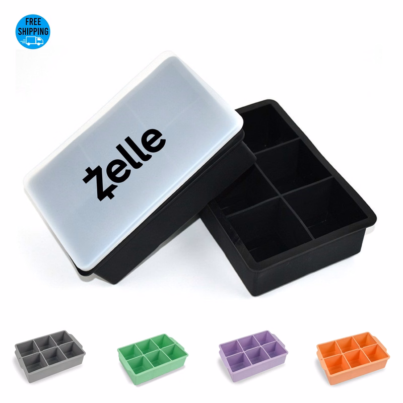Large Ice Cube Tray 6 Grids - OCEAN