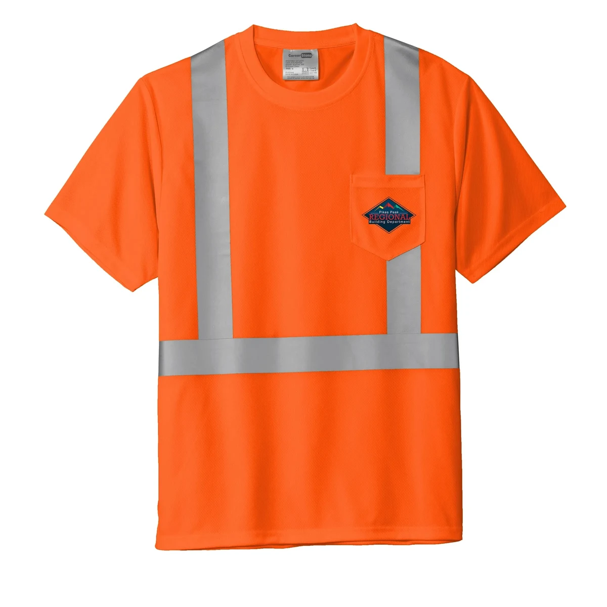 CornerStone(R) ANSI 107 Class 2 Mesh Tee 1