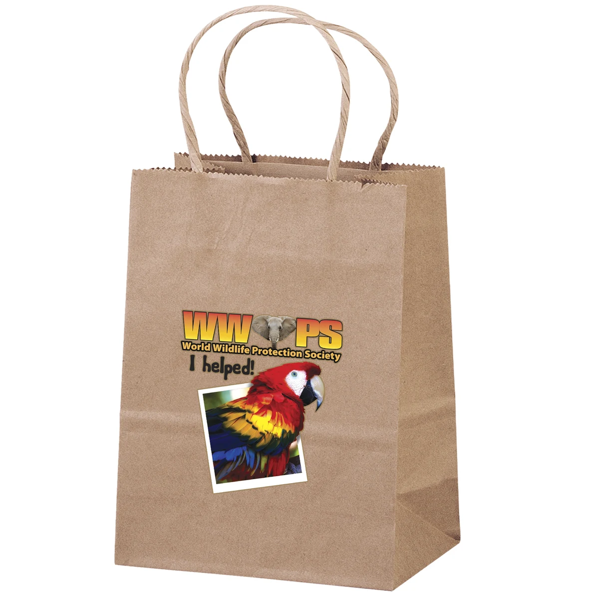 Eco Pup - Kraft-Brown Shopper - ColorVista 1