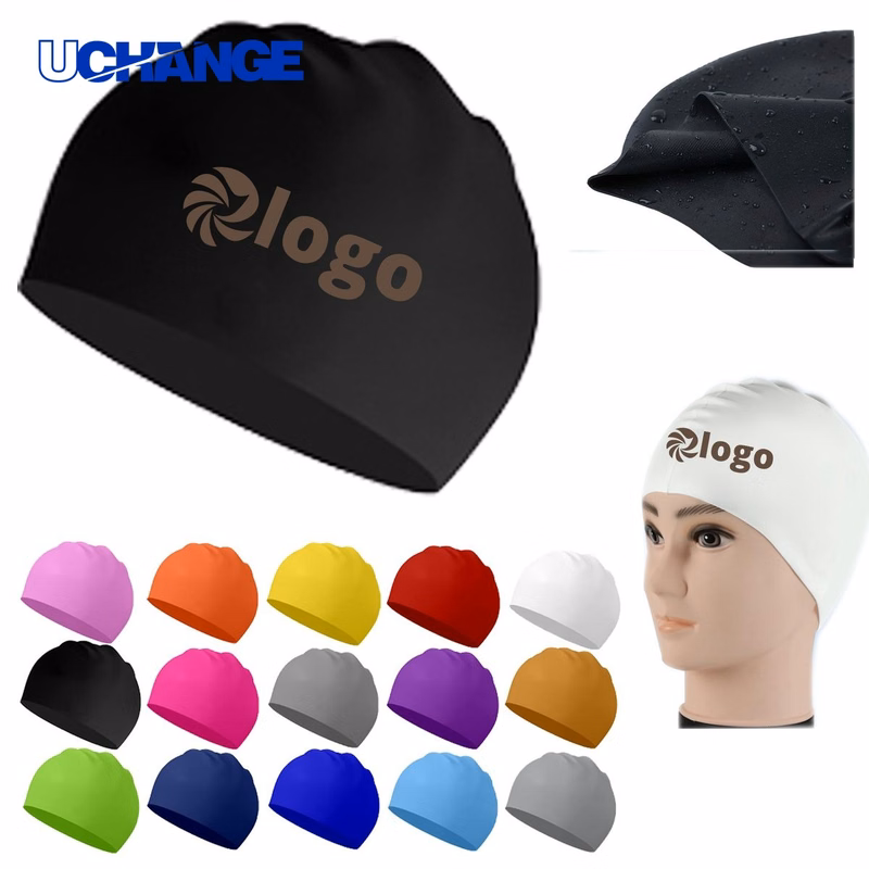 Adult Silicone Waterproof Swim Cap
