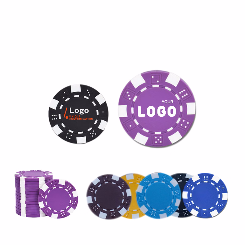 Poker Chips For Casino Card Game