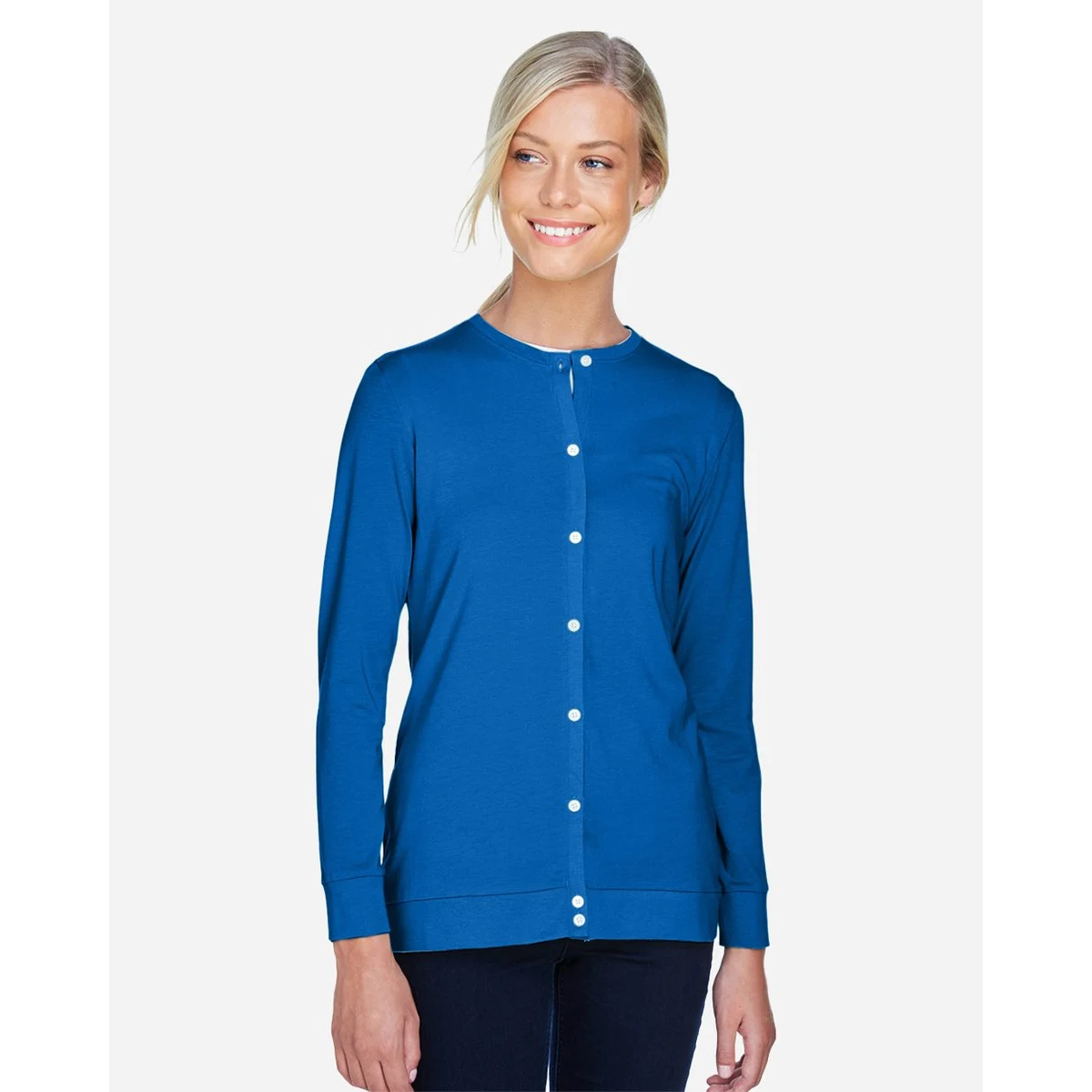 Women's Perfect Fit™ Ribbon Cardigan - DP181W 1