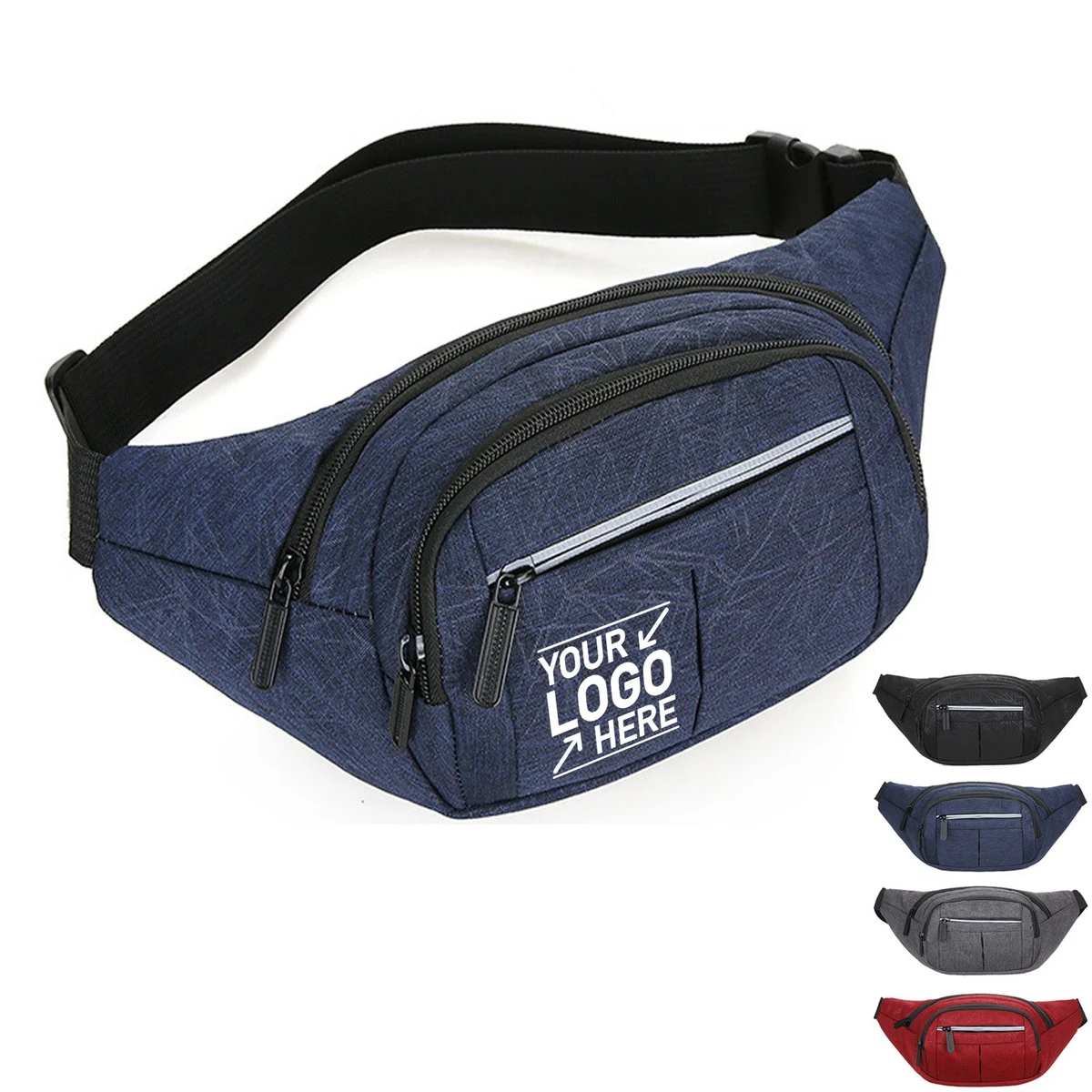 Fanny Pack Bulk Waterproof Crossbody Waist Bags 1