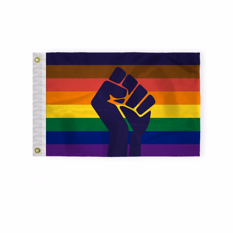 1ply POC with fist Flag