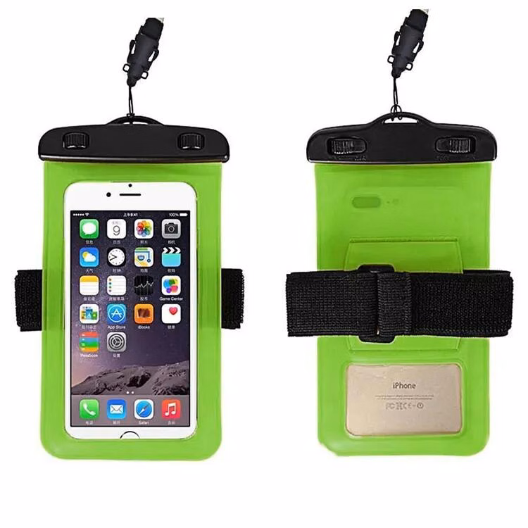 PVC Waterproof Phone Pouch with Strap and Arm Band