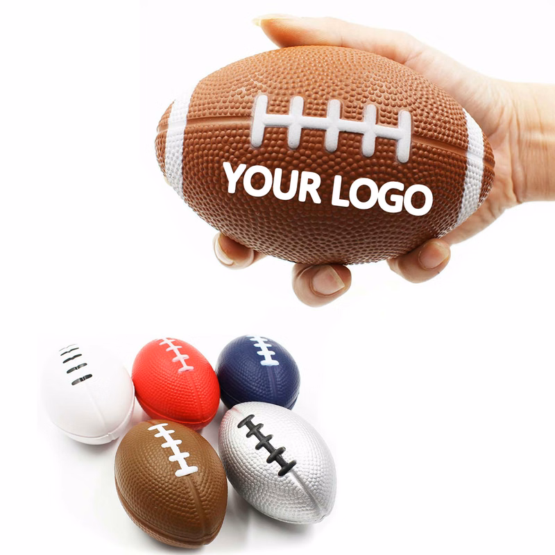 4.7'' Football Stress Ball