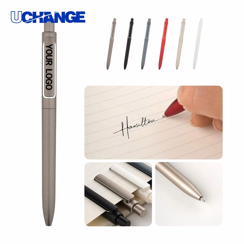 Click-Action Promotional Pen Tool with Comfort Grip