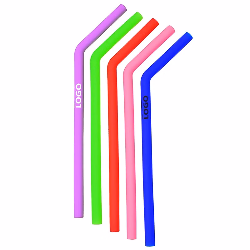 Reusable Flexible Silicone Drinking Straws