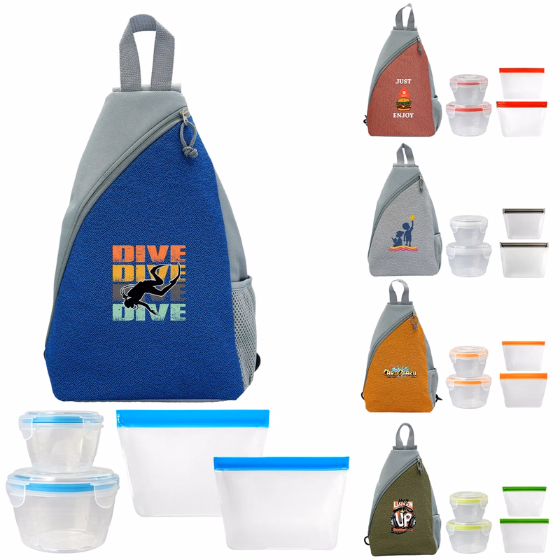 SPECK SLING NESTED BAGGED LUNCH SET