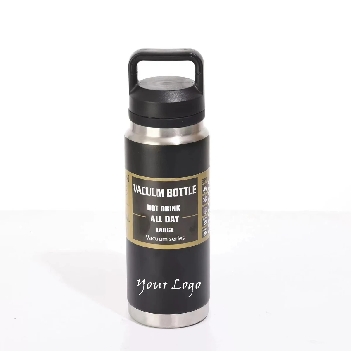 20oz Vacuum Insulated Bottle, custom water bottle with logo imprint 1