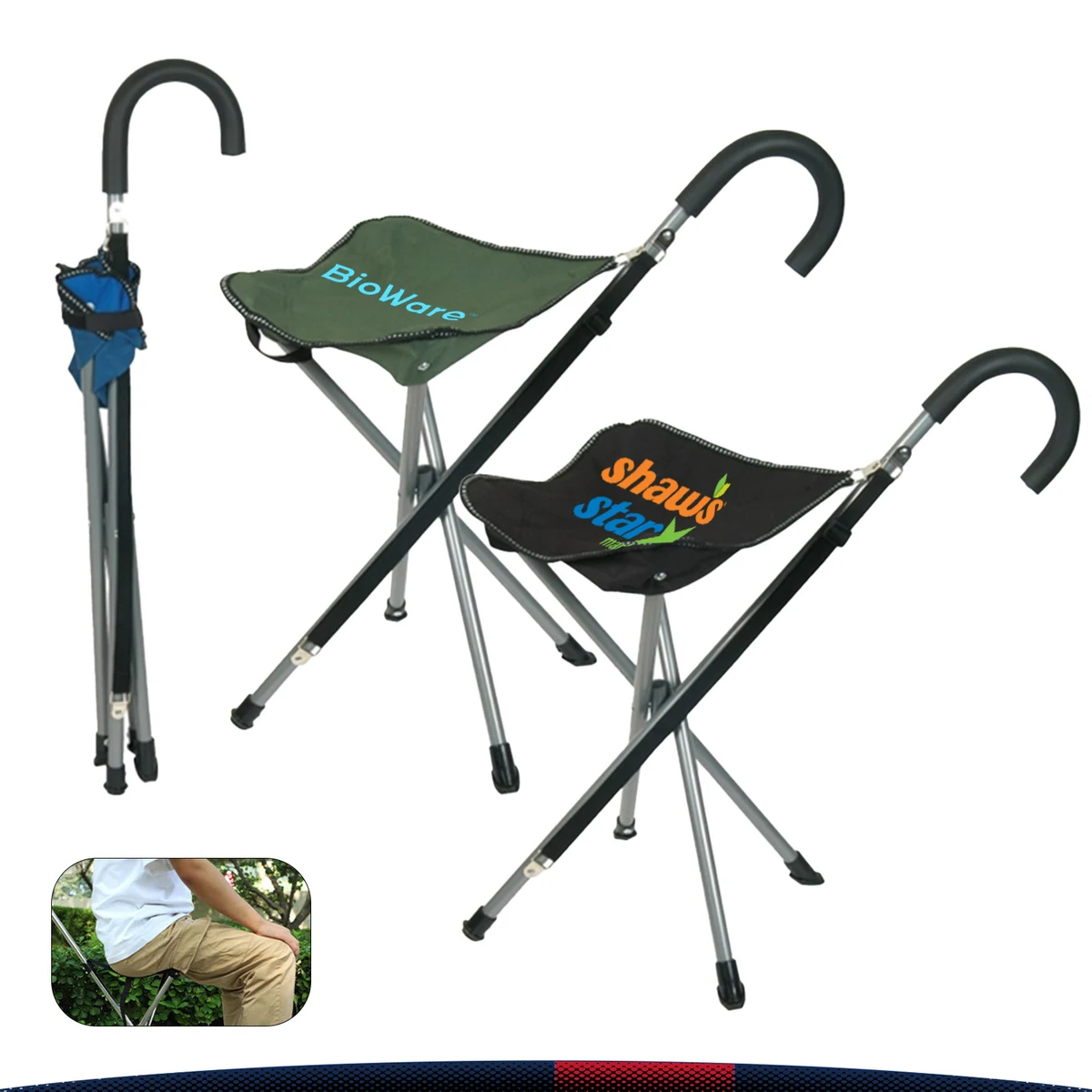 Taley Foldable Cane Chair 1