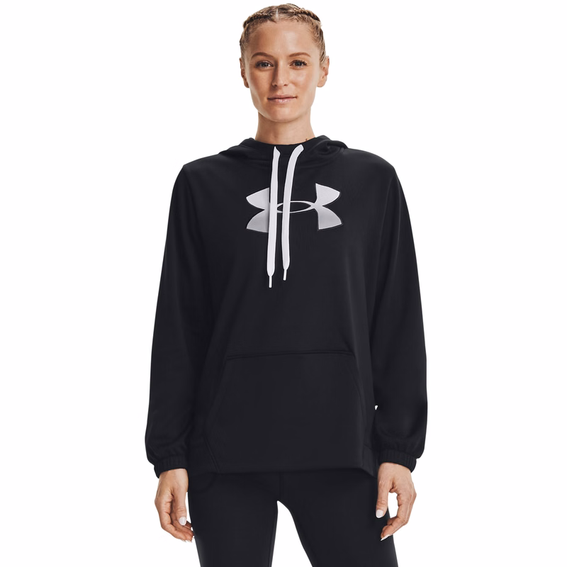 Women's Armour Fleece Big Logo Gradient Flock Hoodie 