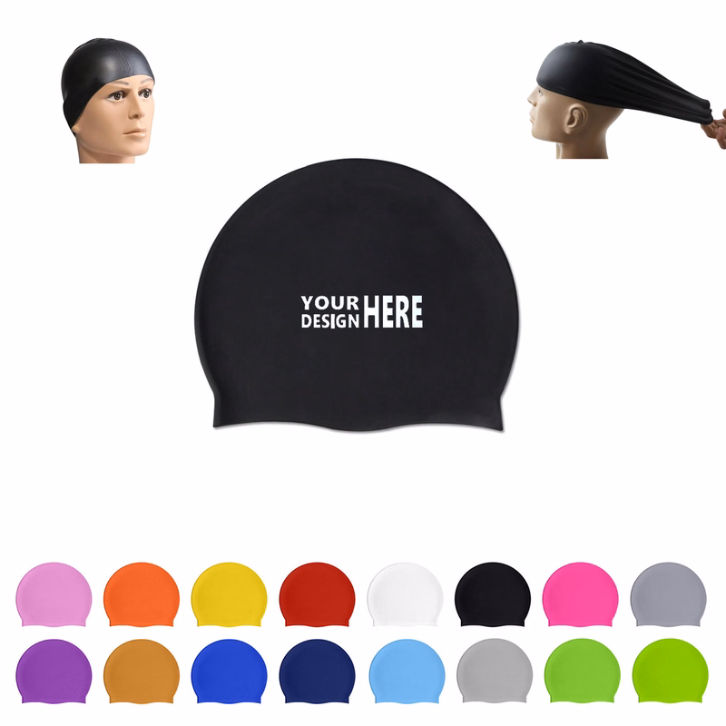 Custom Silicone Swim CapMOQ 100