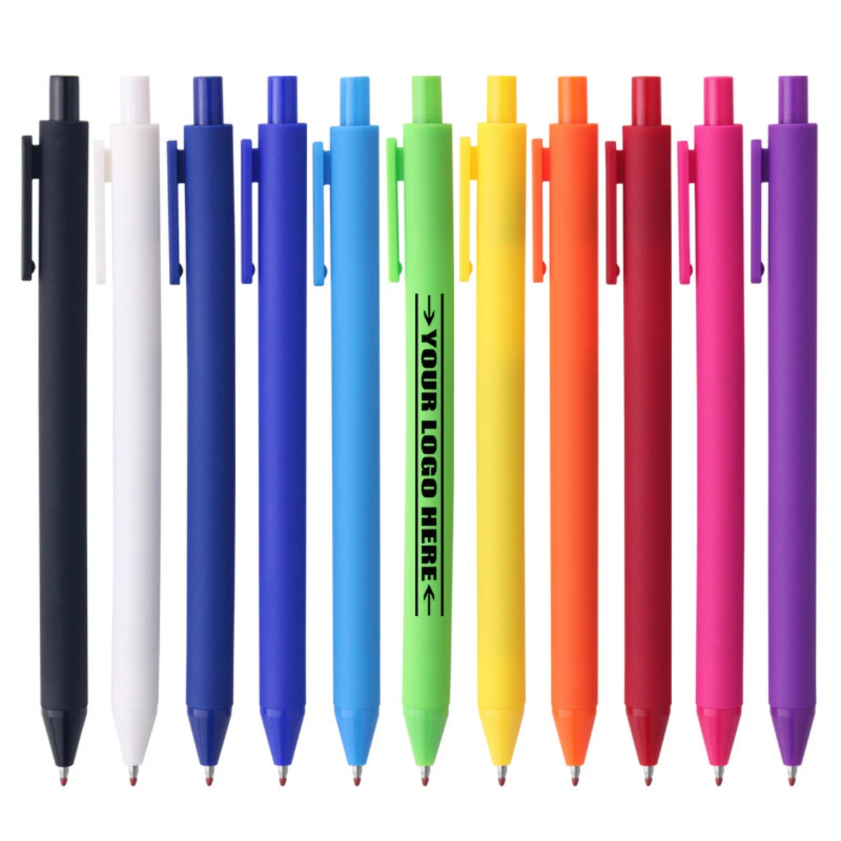 Pinkycolor Capless Retractable 1.0 Bullet Shape Ballpoint Pen 1