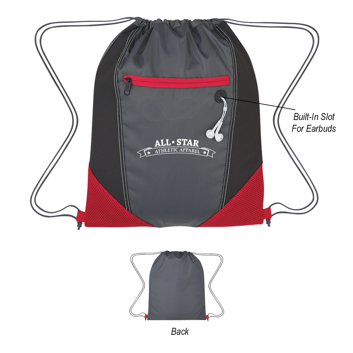 Two-Tone Drawstring Sports Pack 1