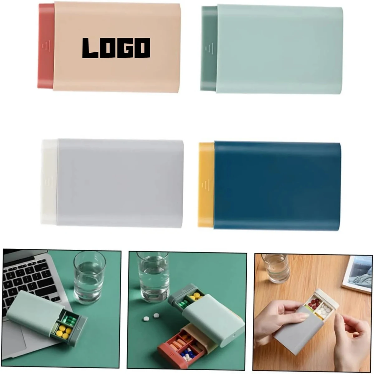 Portable Sealed Pill Box 1
