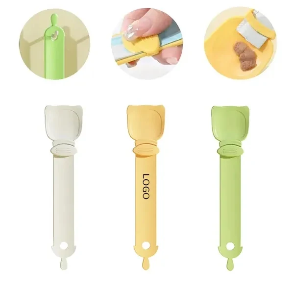 Silicone Pet Squeeze Feeding Spoon 1