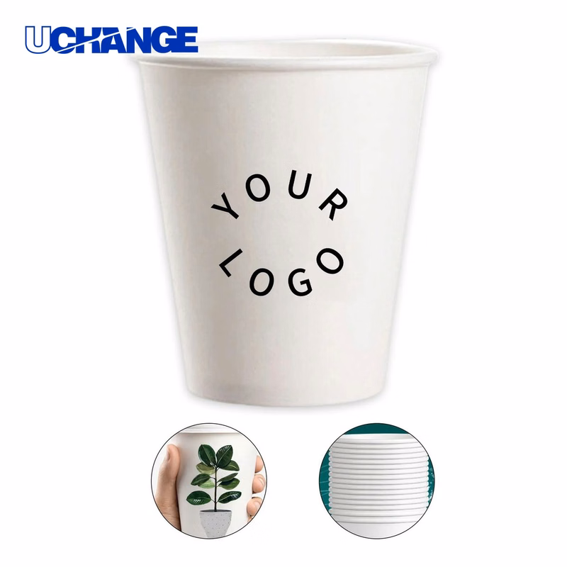 Paper Cup Drinkware 9OZ Disposable Food Safe