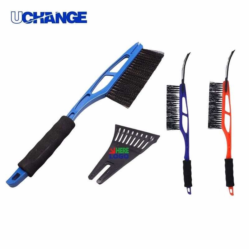 2-in-1 Ice Scraper Snow Brush Tool